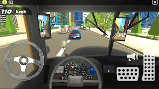 Racing in Bus ภาพหน้าจอ 6