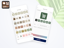 Icon Changer App Widget Kit captura de pantalla 1
