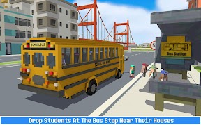 School Bus Game syot layar 3