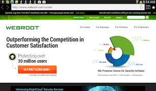 Webroot SecureWeb Browser syot layar 6