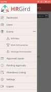 HRGird Admin capture d'écran 2