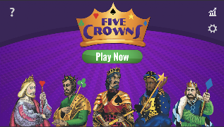 Five Crowns Solitaire постер