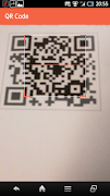 برنامه‌نما QR Reader عکس از صفحه