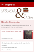 Burger & So постер
