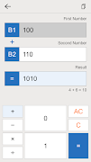Binary Calculator ảnh chụp màn hình 1