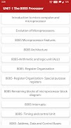 Microprocessor And Interfacing تصوير الشاشة 1