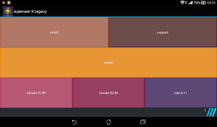 6 Schermata Superuser X Free [Root]