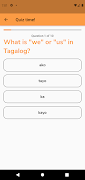 2 Schermata Learn Tagalog Fast