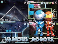 Robot Bros Space syot layar 7