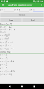 Quadratic Equation Solver screenshot 2