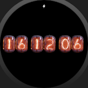 Nixie Clock Watch الملصق