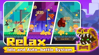 Tiny Pixel Knight - Idle RPG ảnh chụp màn hình 4