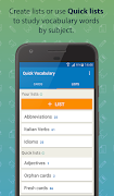 Quick Vocabulary পোস্টার