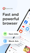 Opera Mini browser beta poster