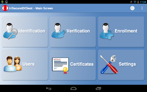 IriSecureIDClient スクリーンショット 2