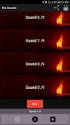 Fire Sounds اسکرین شاٹ 1