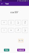 Trigonometry Practice स्क्रीनशॉट 2