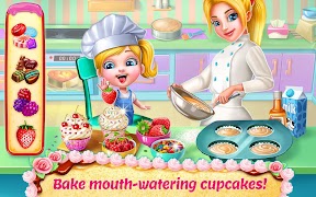 برنامه‌نما Real Cake Maker 3D Bakery عکس از صفحه