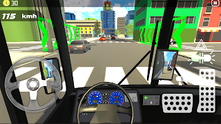 Racing in Bus screenshot 4