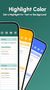 Weekly Planner captura de pantalla 3
