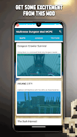 Multiverse Dungeon Mod MCPE ảnh chụp màn hình 1