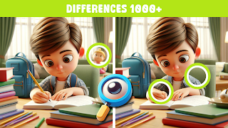 برنامه‌نما Find Differences 1000+ عکس از صفحه