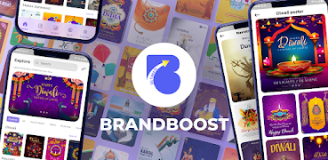 برنامه‌نما BrandBoost - Poster Maker عکس از صفحه