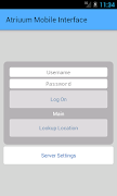 Atriuum Mobile Interface পোস্টার