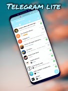 Telegram Lite syot layar 1