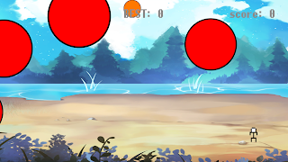 1 Schermata ボールゲーム よける