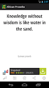 African Proverbs Cartaz