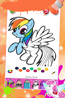 Pony Coloring Pages скриншот 1