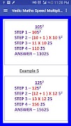Vedic Maths Multiplication syot layar 1