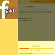 Fonts Pairings || PairPerfect screenshot 2