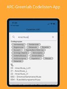 ARC Codelisten-App captura de pantalla 4