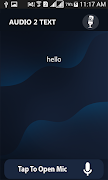 Audio 2 Text اسکرین شاٹ 4