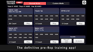برنامه‌نما Preflop Trainer PRO عکس از صفحه
