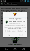 Free Tethering Unlocker *ROOT* ภาพหน้าจอ 1