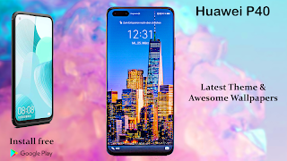 Huawei P40 Pro Launcher 2023 海報