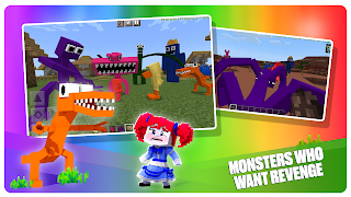 Rainbow Friends Minecraft Mod screenshot 2