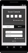Secure Contacts screenshot 2
