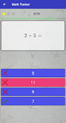 Math Trainer تصوير الشاشة 7