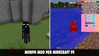 Morph Mod for Minecraft PE 海報