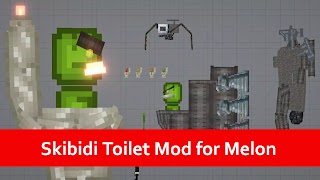 Skibidi Toilet Mod for Melon स्क्रीनशॉट 2