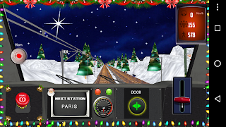 Christmas Train Simulator 2021 ảnh chụp màn hình 3