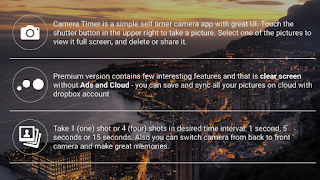 Self Camera Timer syot layar 3