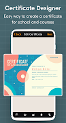 Certificate Designer & Maker screenshot 1