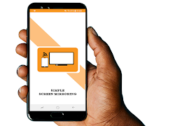 simple screen mirroring poster