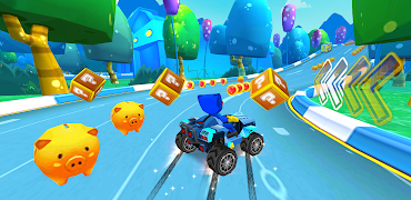 Poppy Huggy Wuggy Racing imagem de tela 4