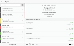 Onlinebefunde Screenshot 3